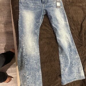 True Religion Blue Bootcut Jeans Vintage Style